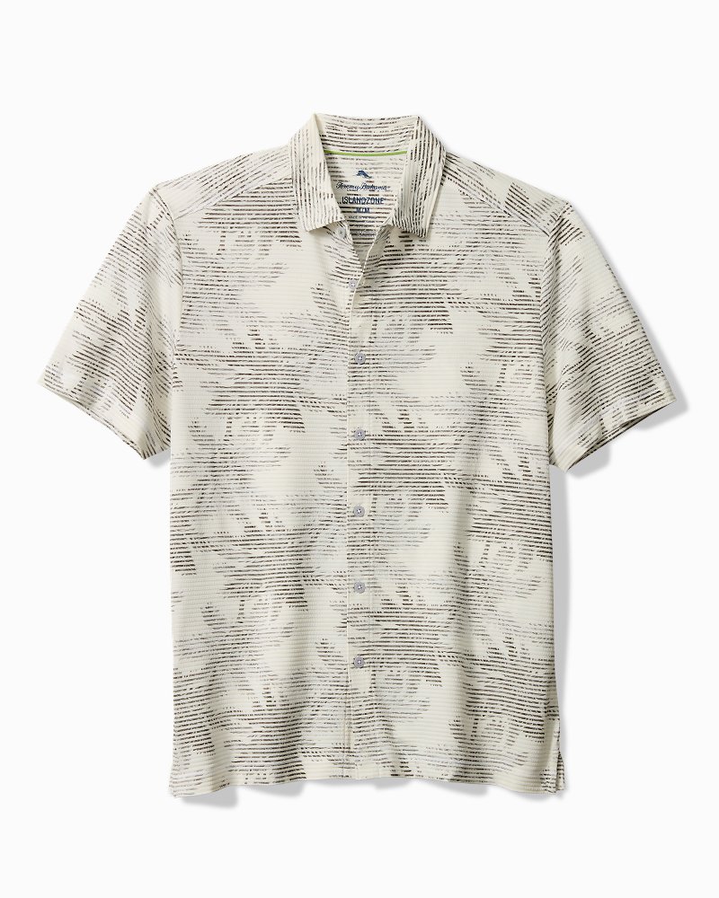 Big & Tall Costa Wave Palm Rays IslandZone Camp Shirt