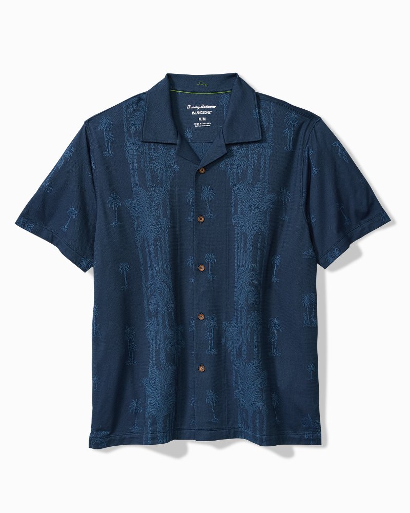 Big & Tall Palm Fresco Grove IslandZone Camp Shirt