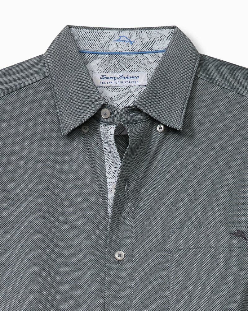 Big & Tall San Lucio Villa Evora Five O'Clock Stretch Knit Shirt