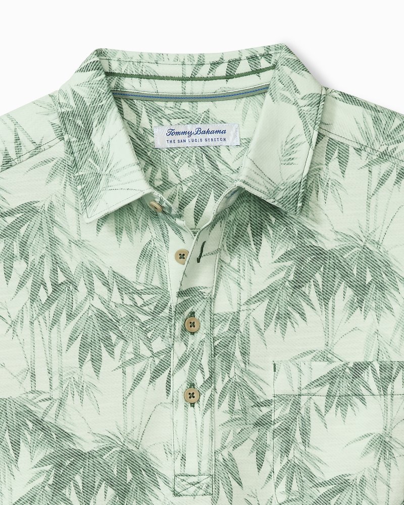 Big & Tall San Lucio Tides Bamboo Stretch Knit Polo