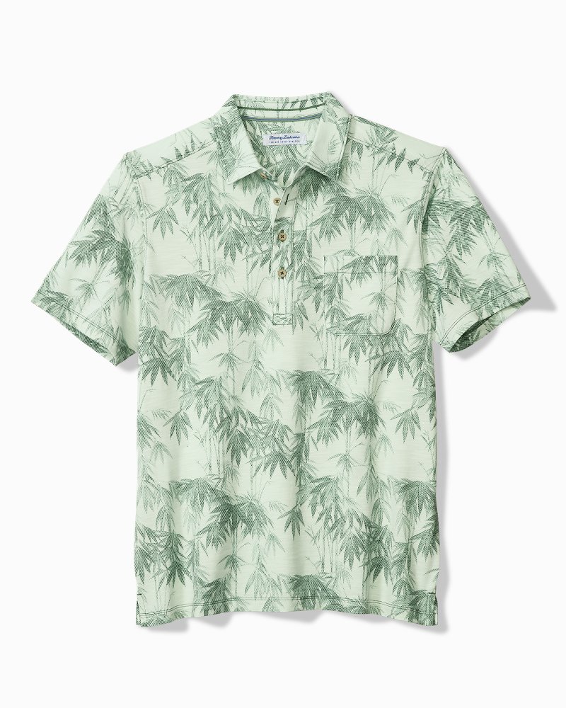 Big & Tall San Lucio Tides Bamboo Stretch Knit Polo