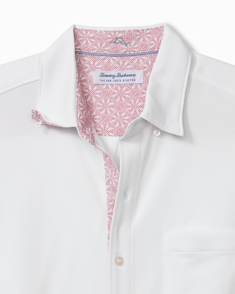 Big & Tall San Lucio Breeze Five O'Clock Stretch Knit Shirt