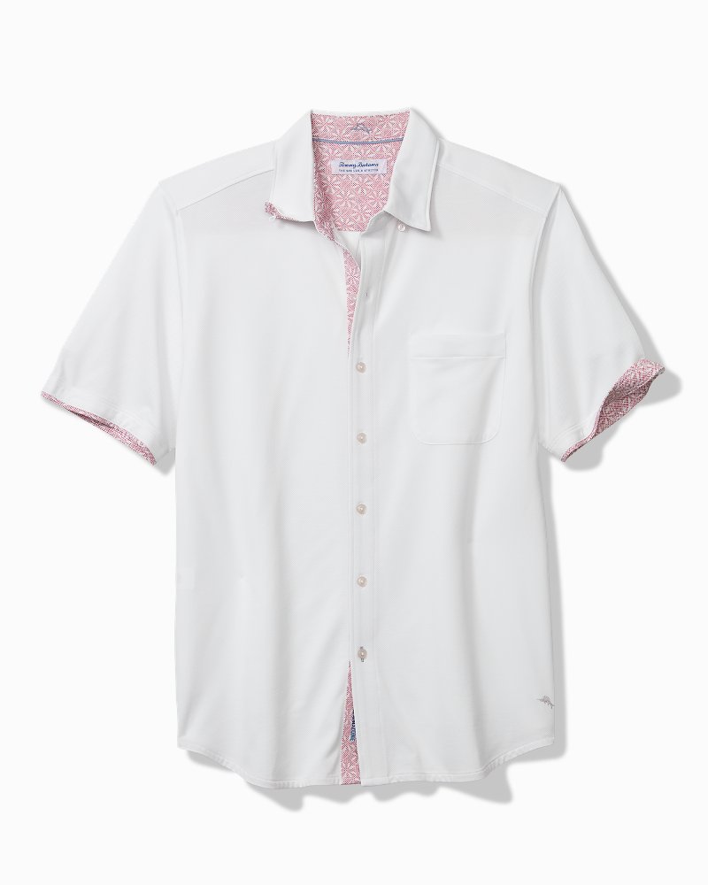 Big & Tall San Lucio Breeze Five O'Clock Stretch Knit Shirt