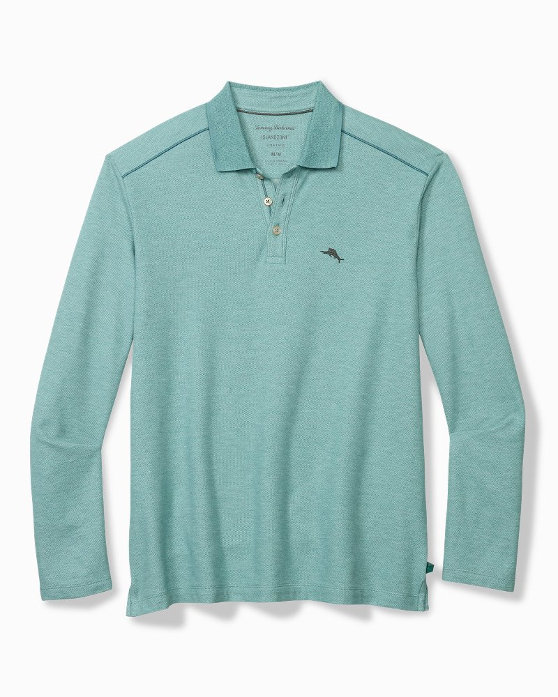 Big & Tall Emfielder Icon Long-Sleeve Polo