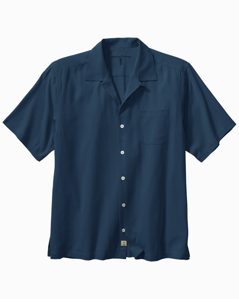 Big Tall Catalina Twill Camp Shirt