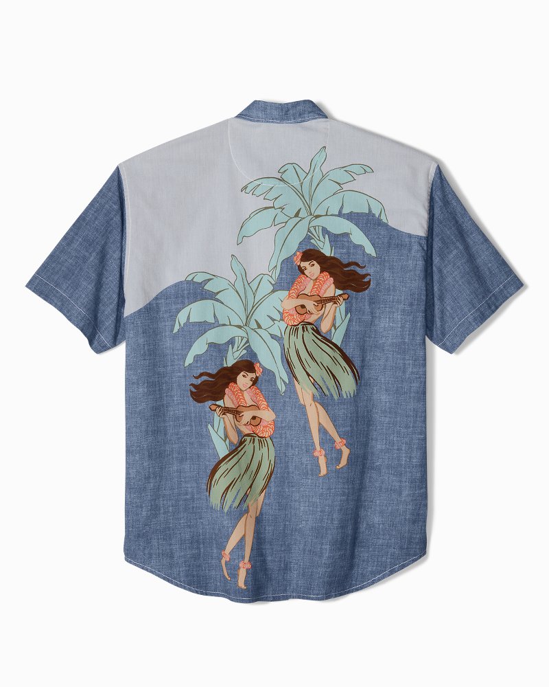 Tommy bahama hula girl on sale shirt