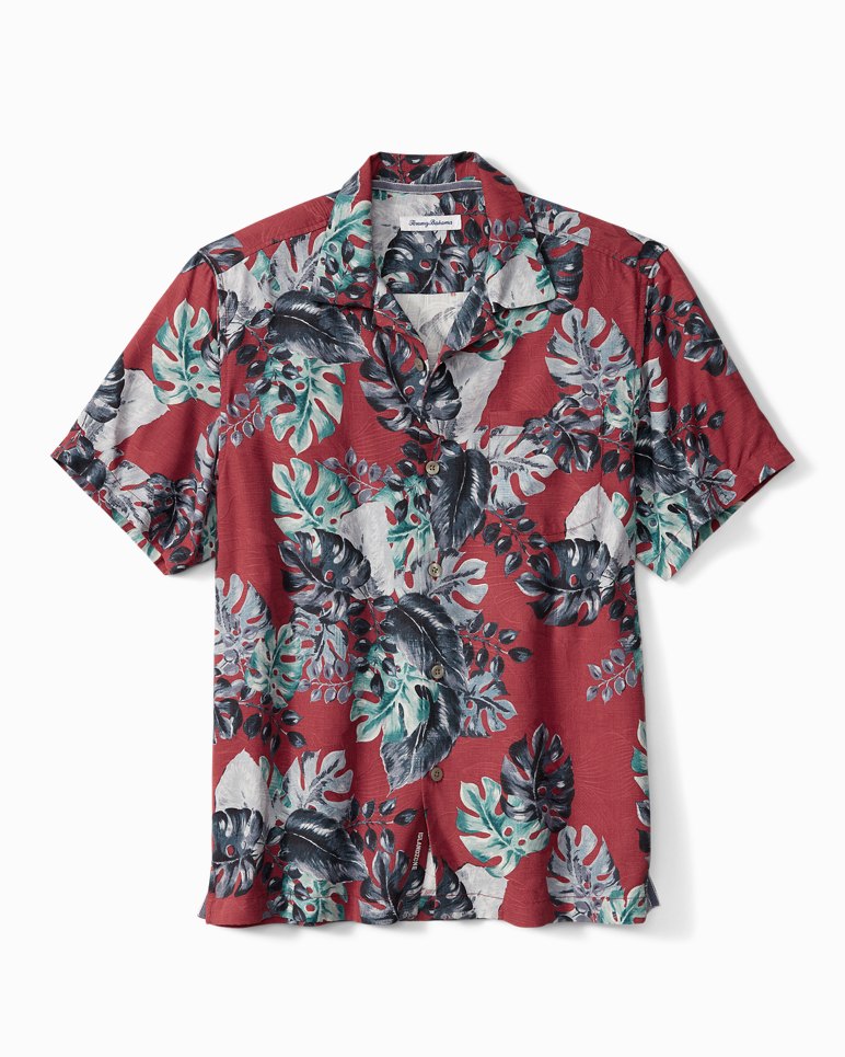 Big & Tall Festive Foliage IslandZone® Camp Shirt