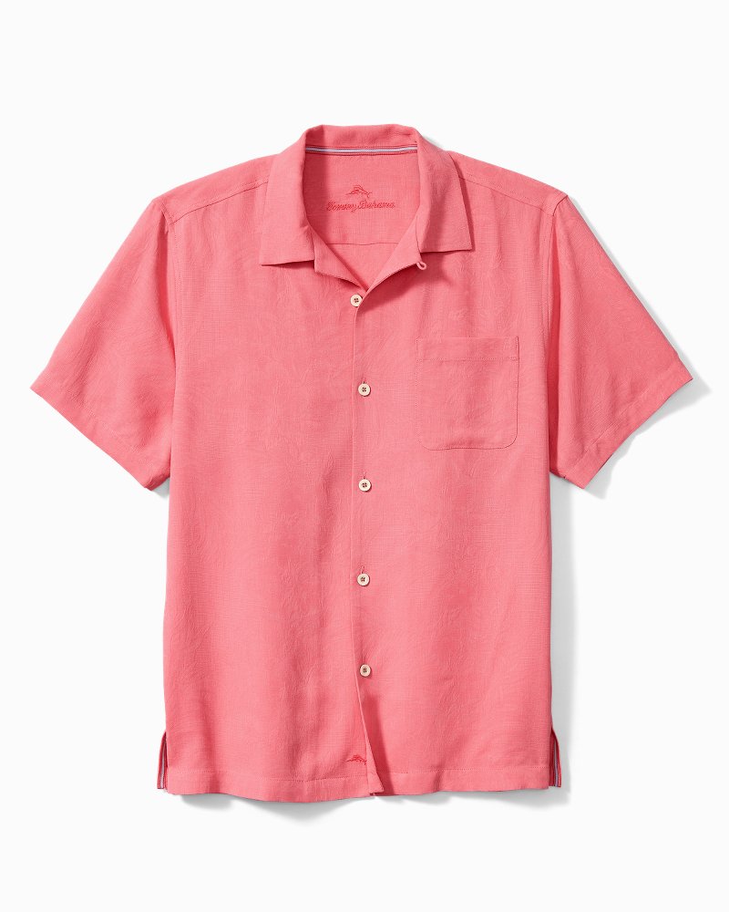 Big & Tall Tropic Isles Silk Camp Shirt