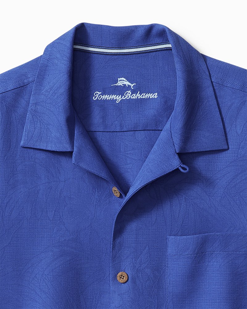 Thumbnail for Big & Tall Tropic Isles Silk Camp Shirt