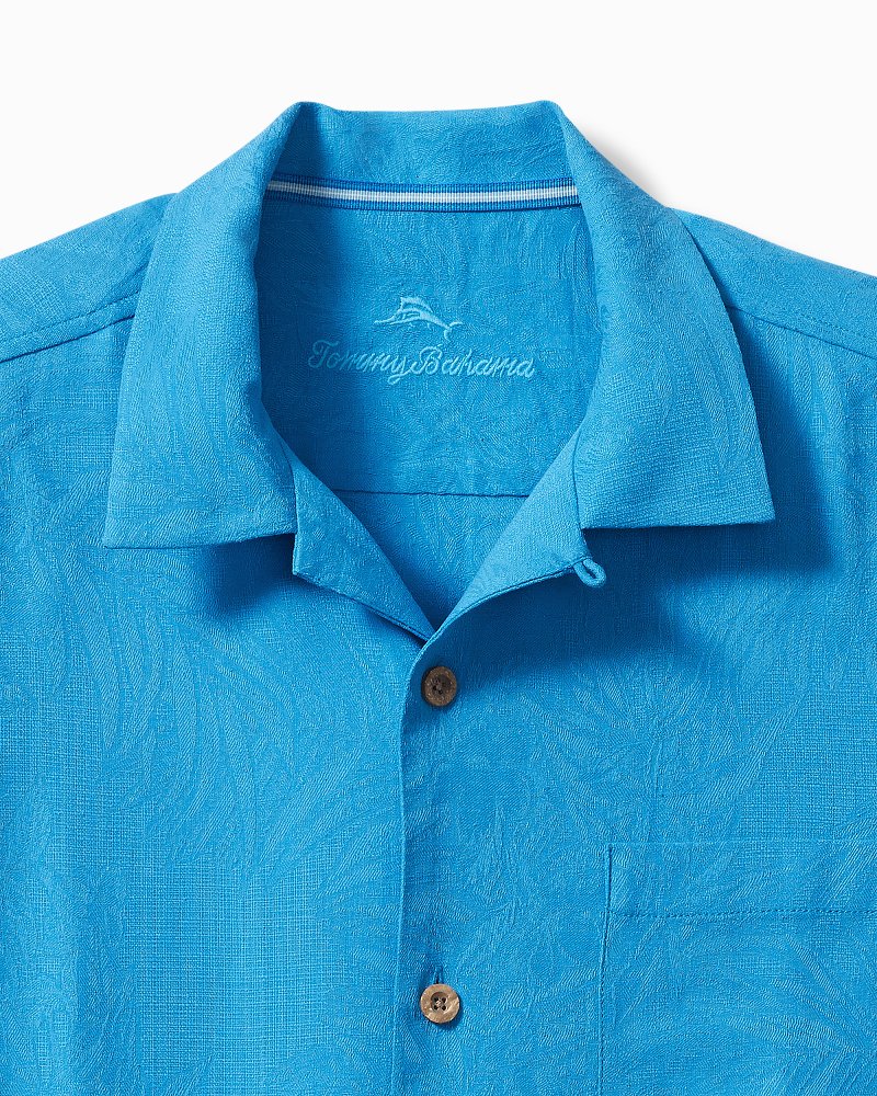 Big & Tall Tropic Isles Silk Camp Shirt