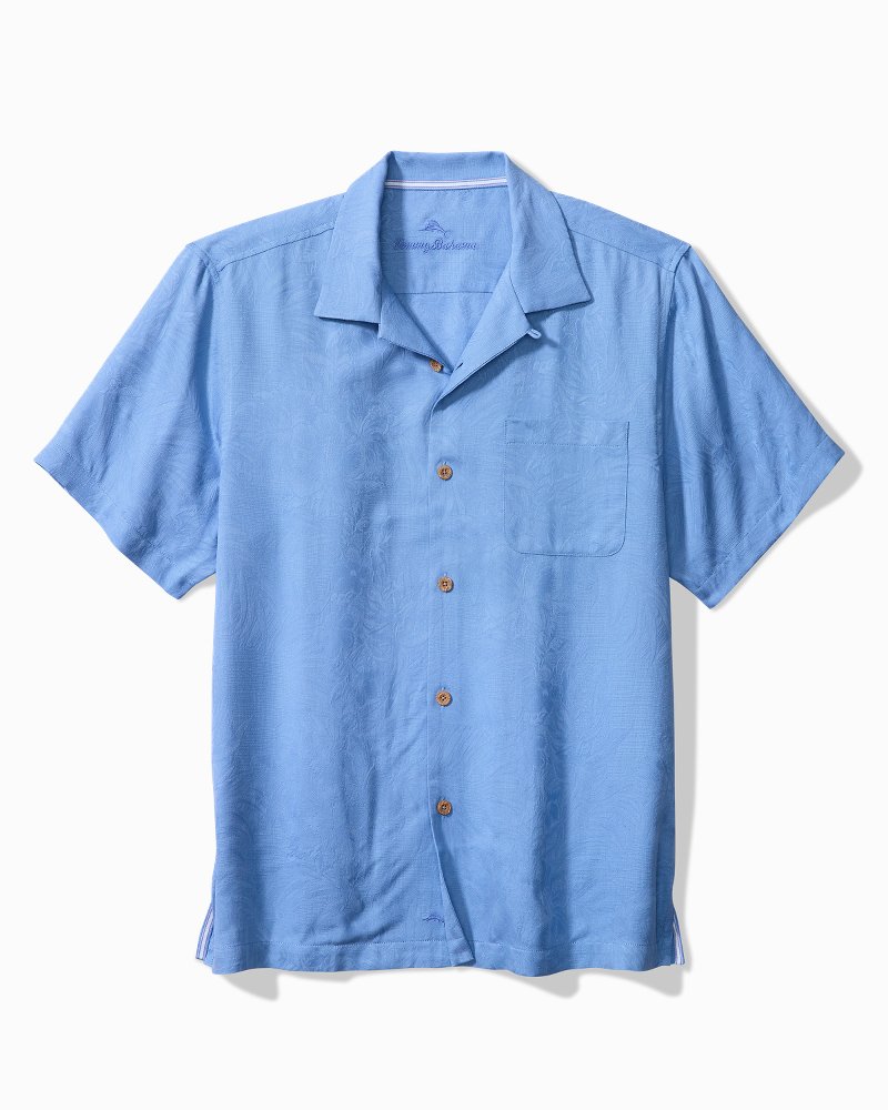 Big & Tall Tropic Isles Silk Camp Shirt