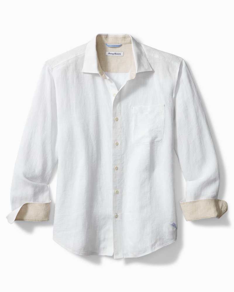 Thumbnail for Big & Tall Ventana Plaid Linen Shirt