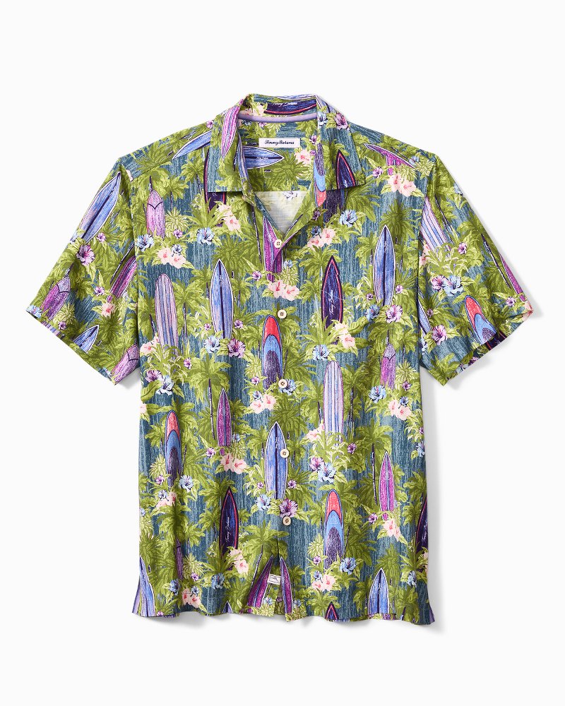 Veracruz Cay Lush Tropics Camp Shirt