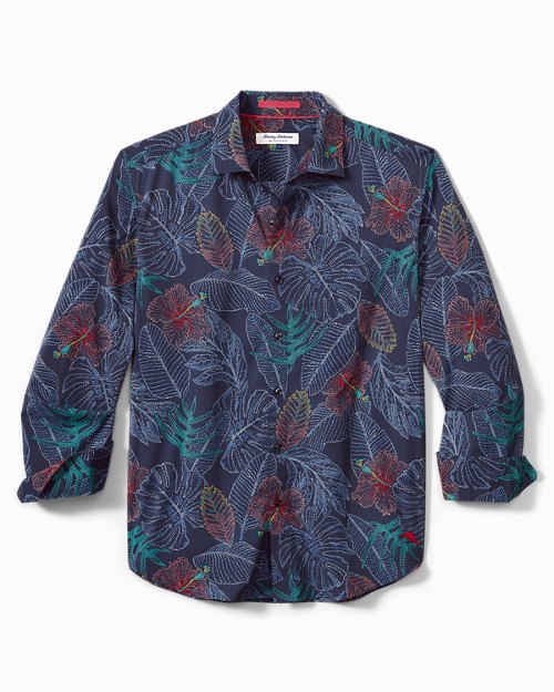 Big & Tall Siesta Key Etched Fronds IslandZone® Shirt