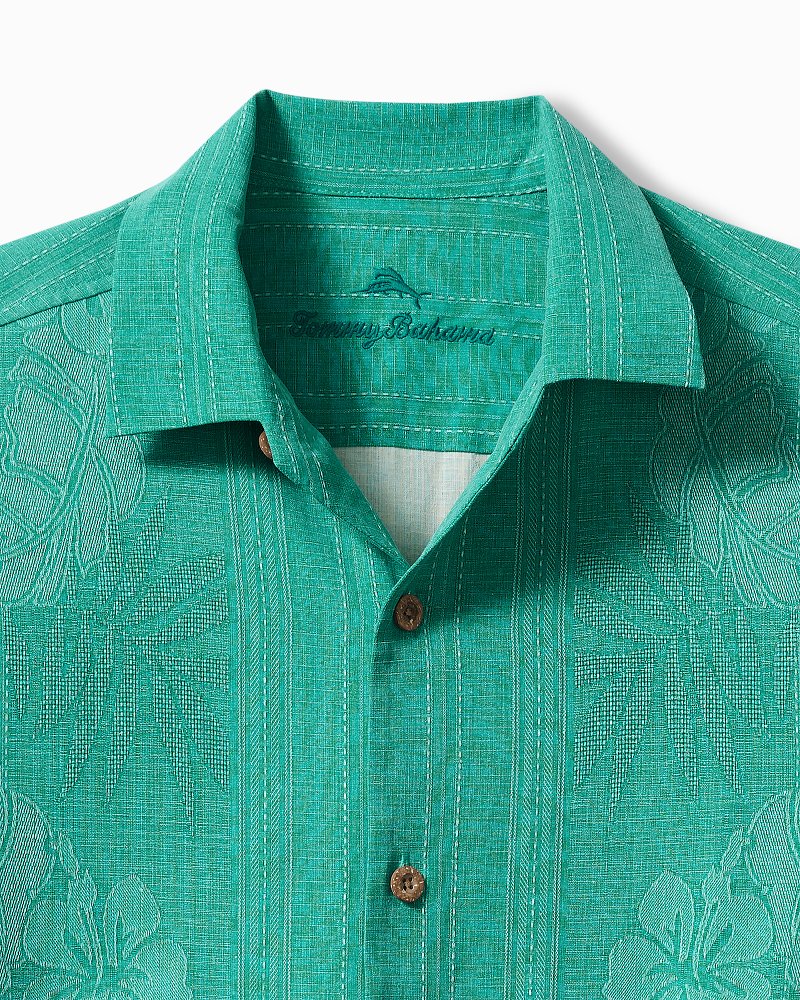 Tommy bahama pacific hot sale floral camp shirt