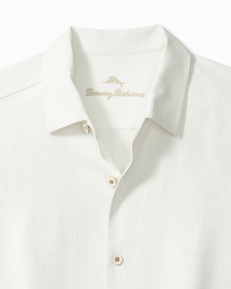 Big & Tall Bali Border Silk Camp Shirt