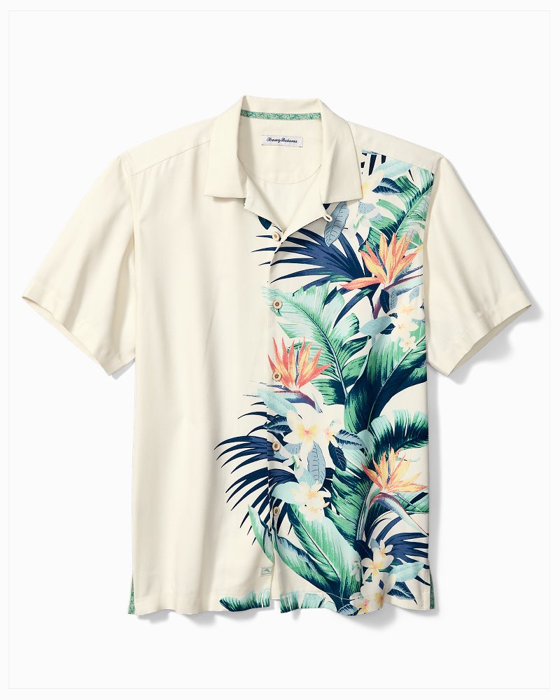 Tommy Bahama Meet Me In Miami Tropical-print Silk Camp Shirt in