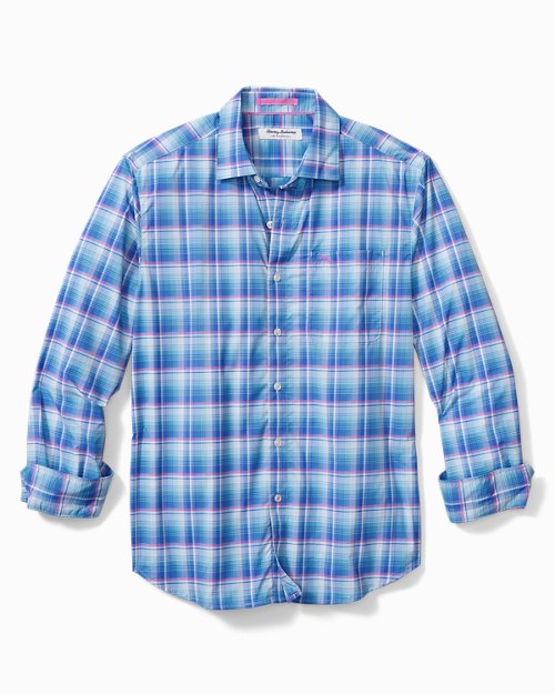 Big & Tall Siesta Key Ocean Ombré IslandZone® Shirt