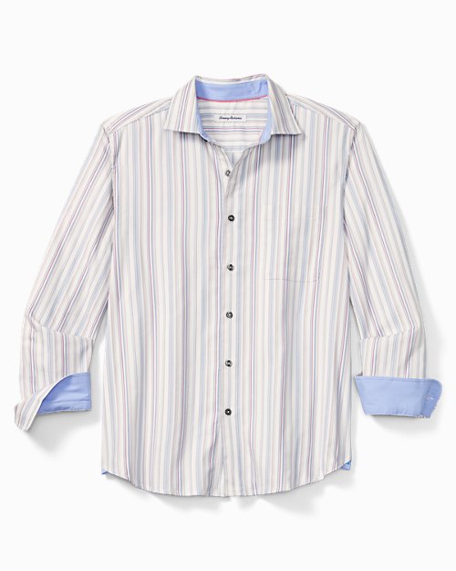 Big & Tall Lazlo Lux Francisco Stripe Shirt