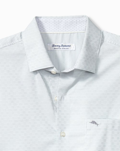 Big & Tall Sarasota Stretch Ventura IslandZone® Stripe Shirt