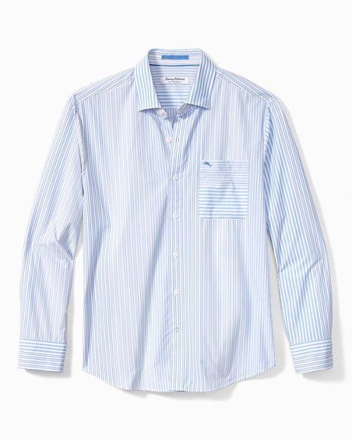 Big & Tall Siesta Key Sail Stripe IslandZone® Shirt