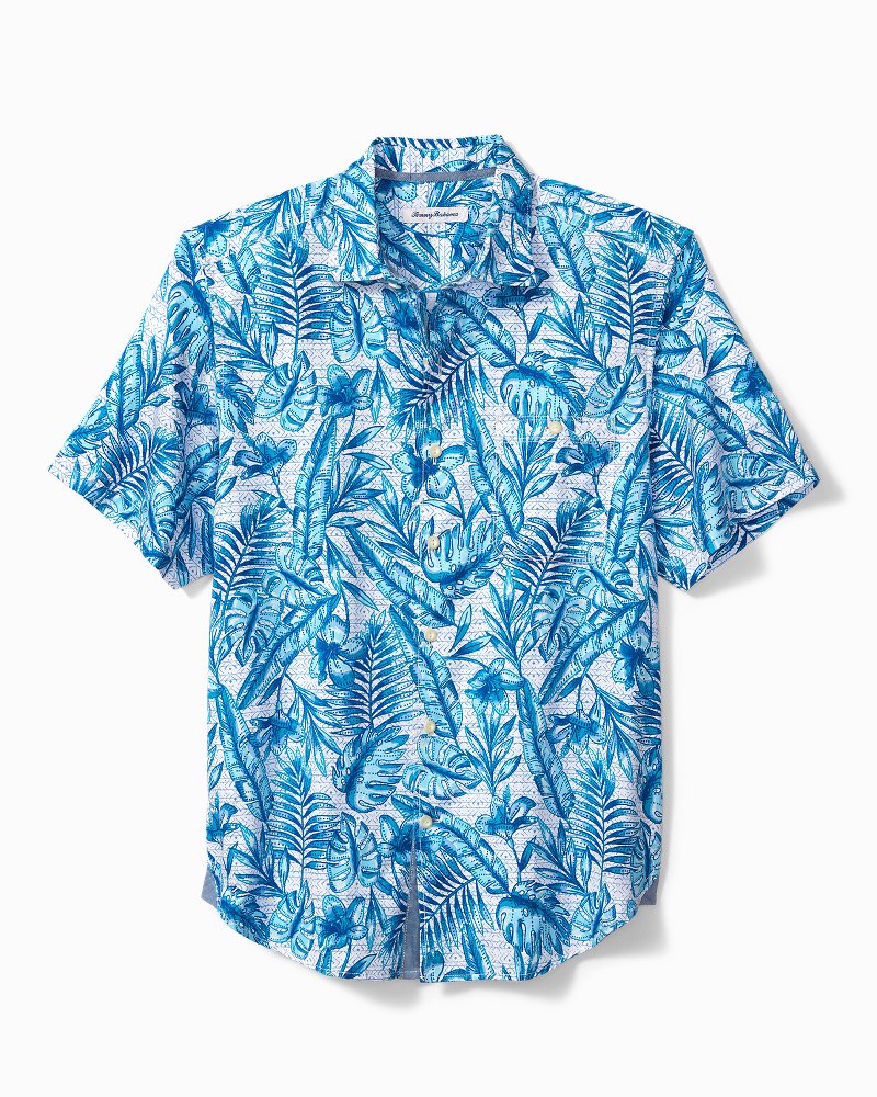 Island Blues Mens Hawaiian Shirt & Shorts Set