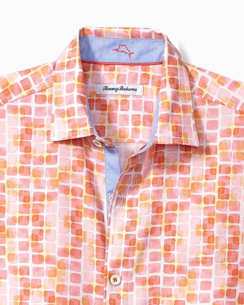 Thumbnail for Big & Tall Tide Pool Tiles IslandZone® Camp Shirt