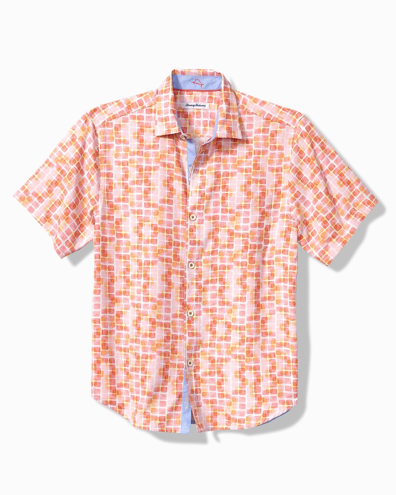 Thumbnail for Big & Tall Tide Pool Tiles IslandZone® Camp Shirt