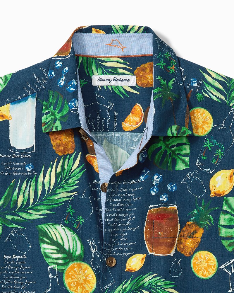 Big & Tall Island Social IslandZone® Camp Shirt