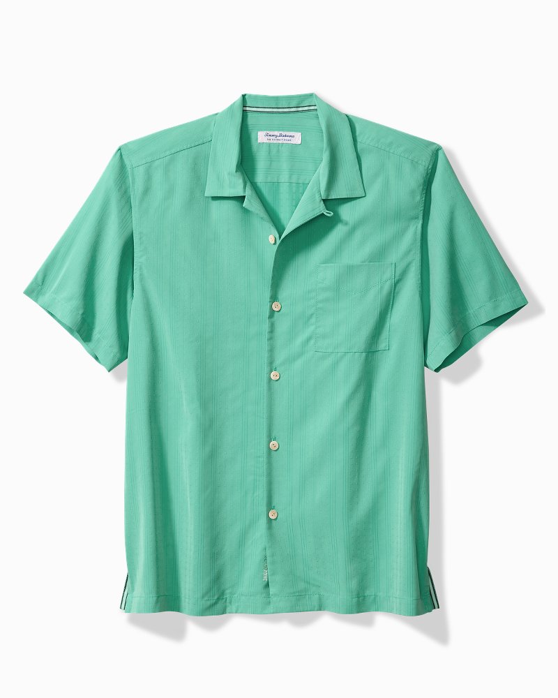 Big & Tall Coconut Point Tide Vista IslandZone® Camp Shirt