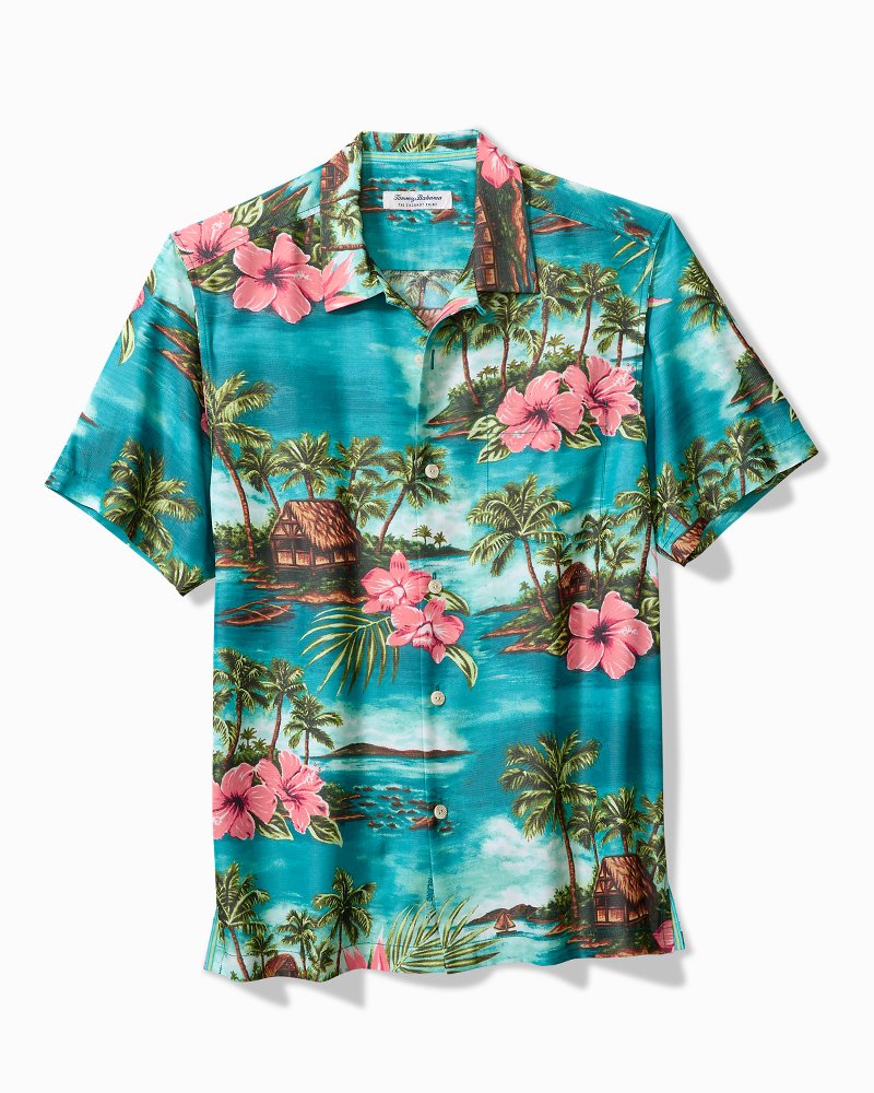 Thumbnail for Big & Tall Coconut Point Salto Sea IslandZone® Camp Shirt