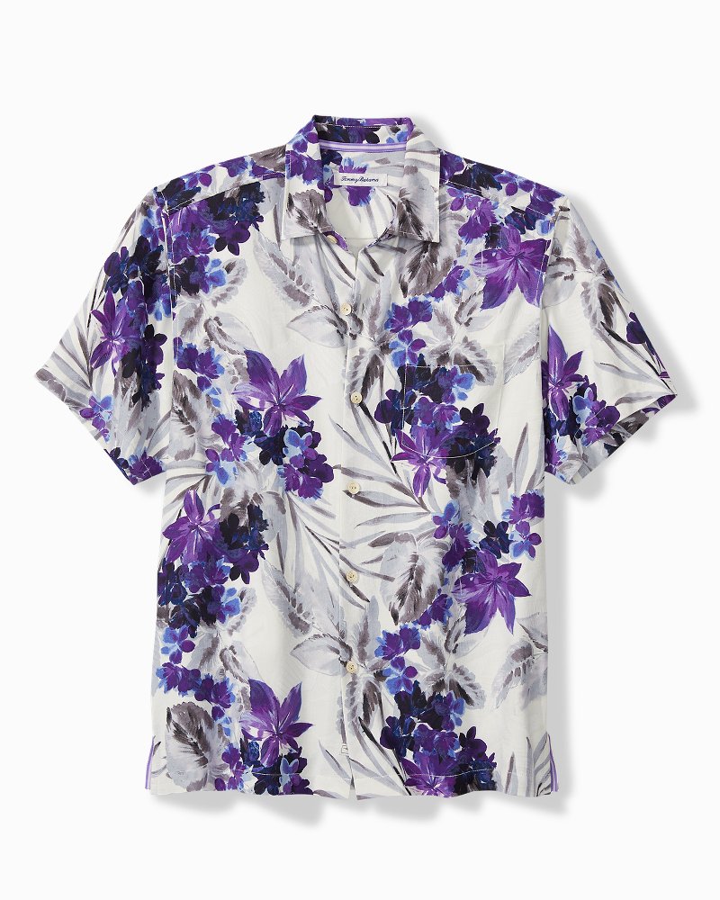 Tommy Bahama Summer Street Fronds Camp Shirt - Continental