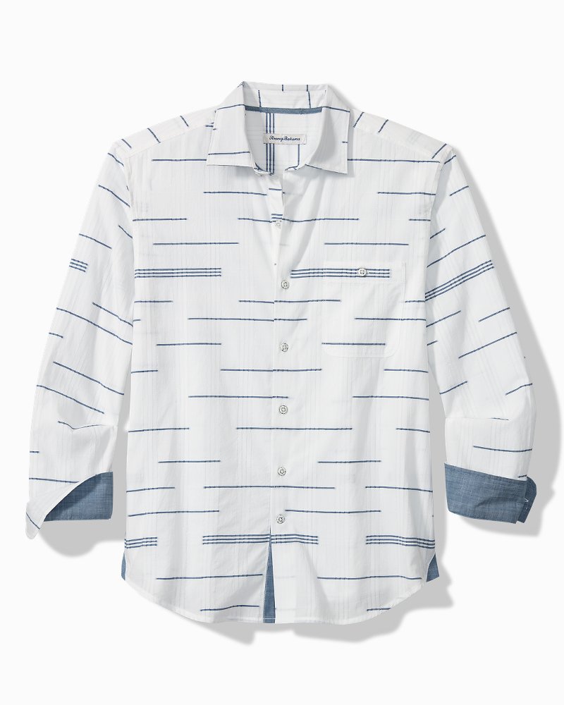 Big & Tall Calm Sea Stripe Shirt