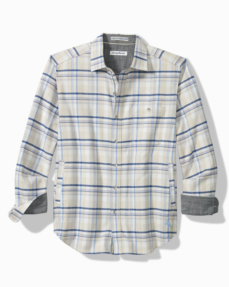 Big and tall 2024 flannel shirt jacket