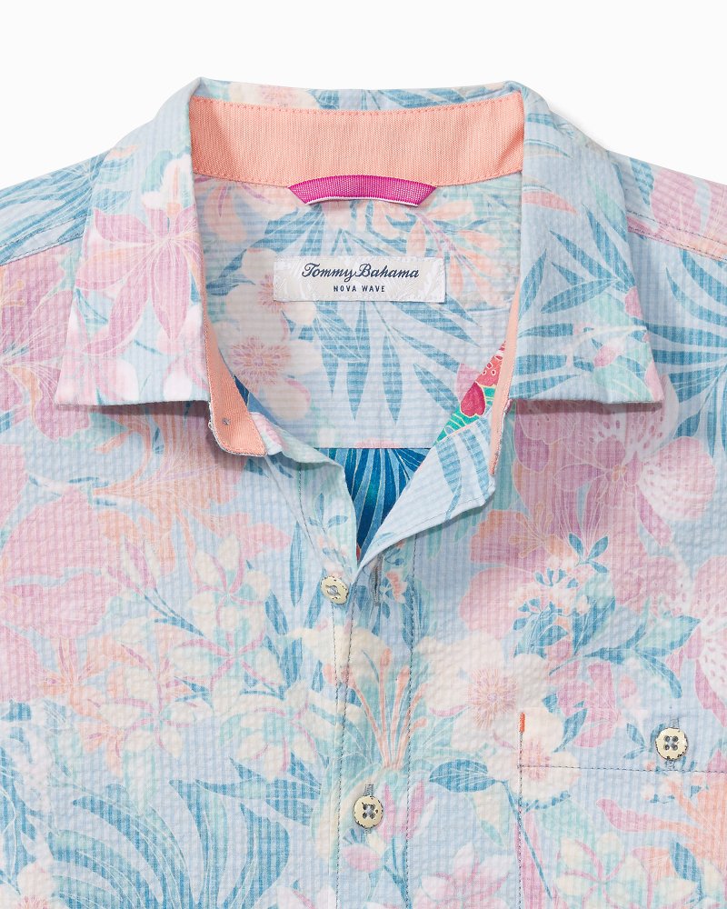 Big & Tall Nova Wave Bloom Fest Camp Shirt