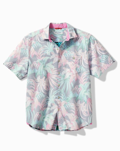 Big & Tall Nova Wave Midnight Tropics Short-Sleeve Shirt
