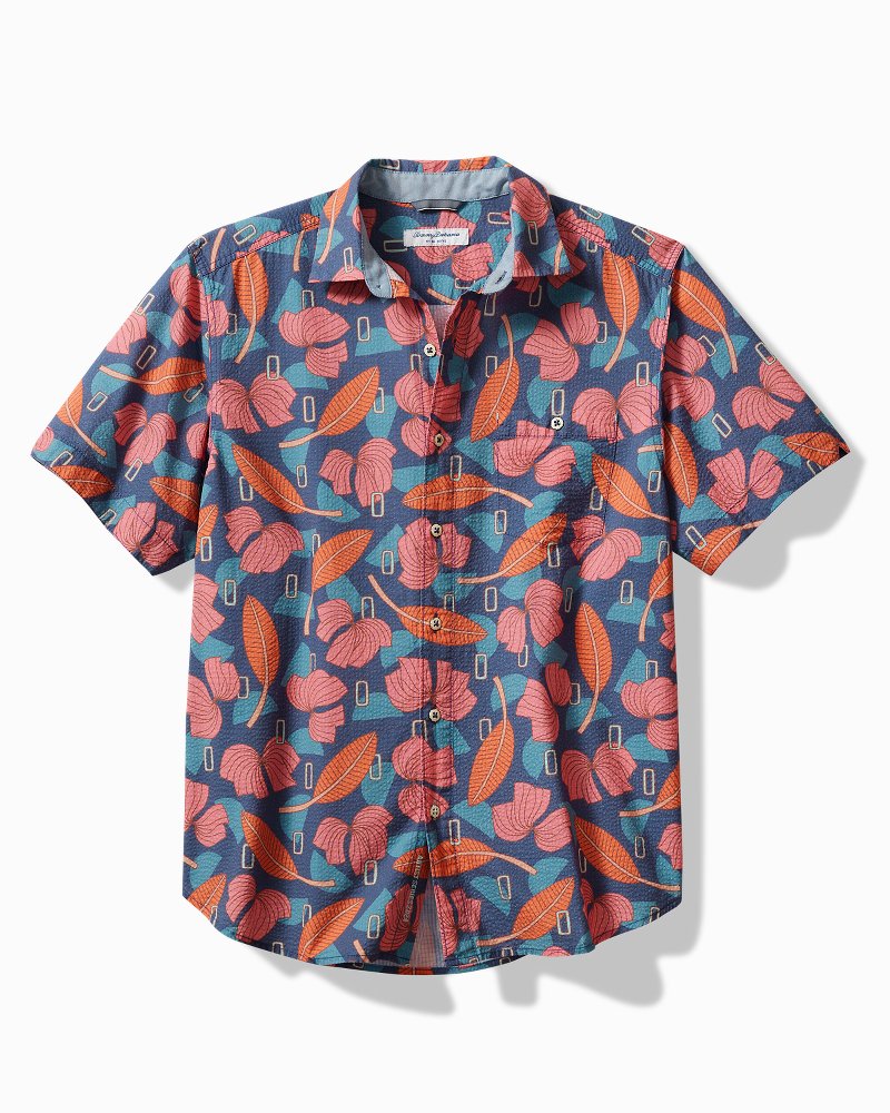 Big & Tall Nova Wave Aloha Tropics Short-Sleeve Shirt