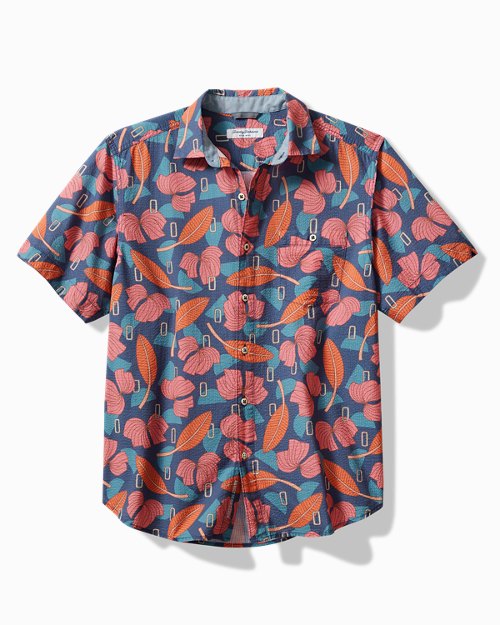 Big & Tall Nova Wave Aloha Tropics Short-Sleeve Shirt