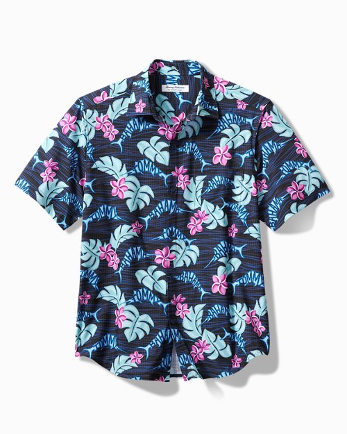 Big & Tall Bahama Coast The Marlin Life IslandZone® Short-Sleeve Shirt
