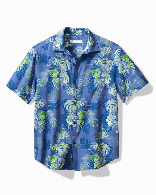 Big & Tall Bahama Coast Marina Fronds IslandZone® Short-Sleeve Shirt