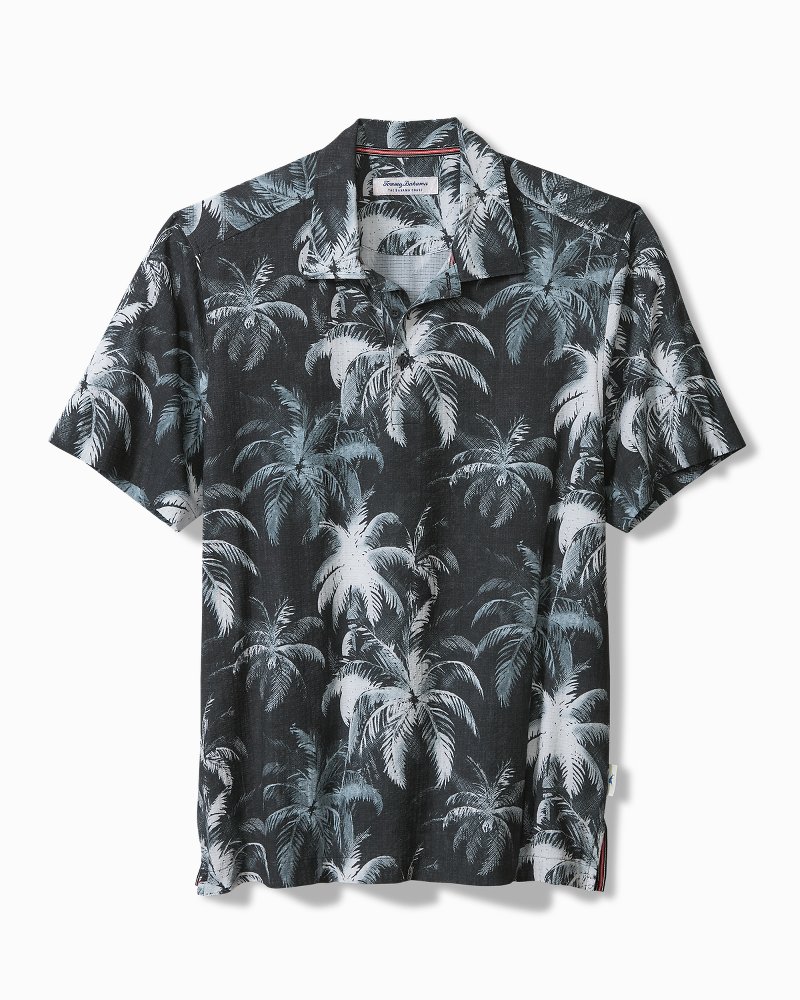 Big & Tall Bahama Coast Palm Burst IslandZone® Polo