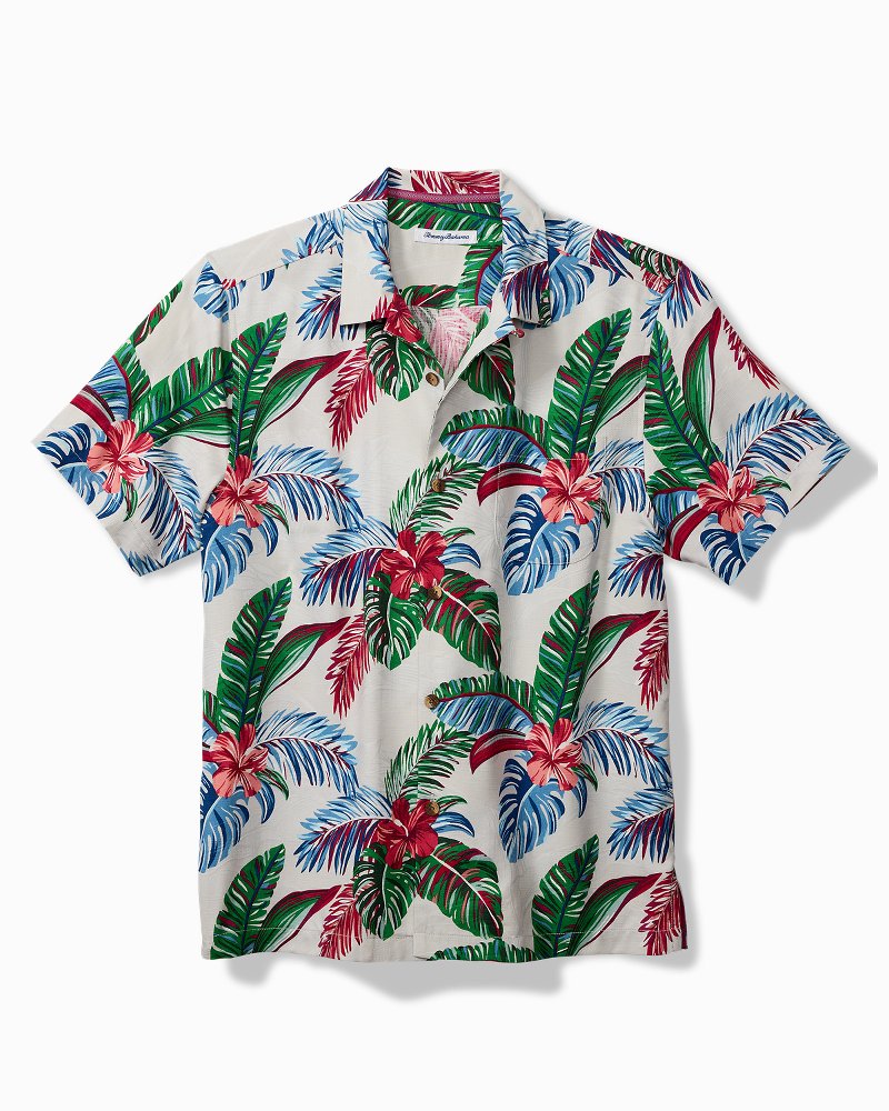 Big & Tall Frond Fusion IslandZone® Camp Shirt