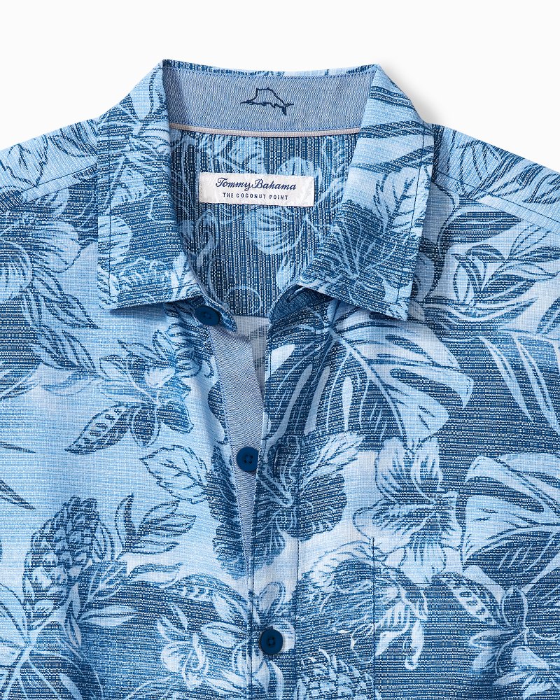 Thumbnail for Big & Tall Coconut Point Ocean Escape IslandZone® Camp Shirt