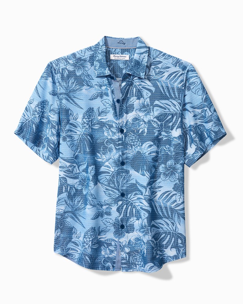 Thumbnail for Big & Tall Coconut Point Ocean Escape IslandZone® Camp Shirt