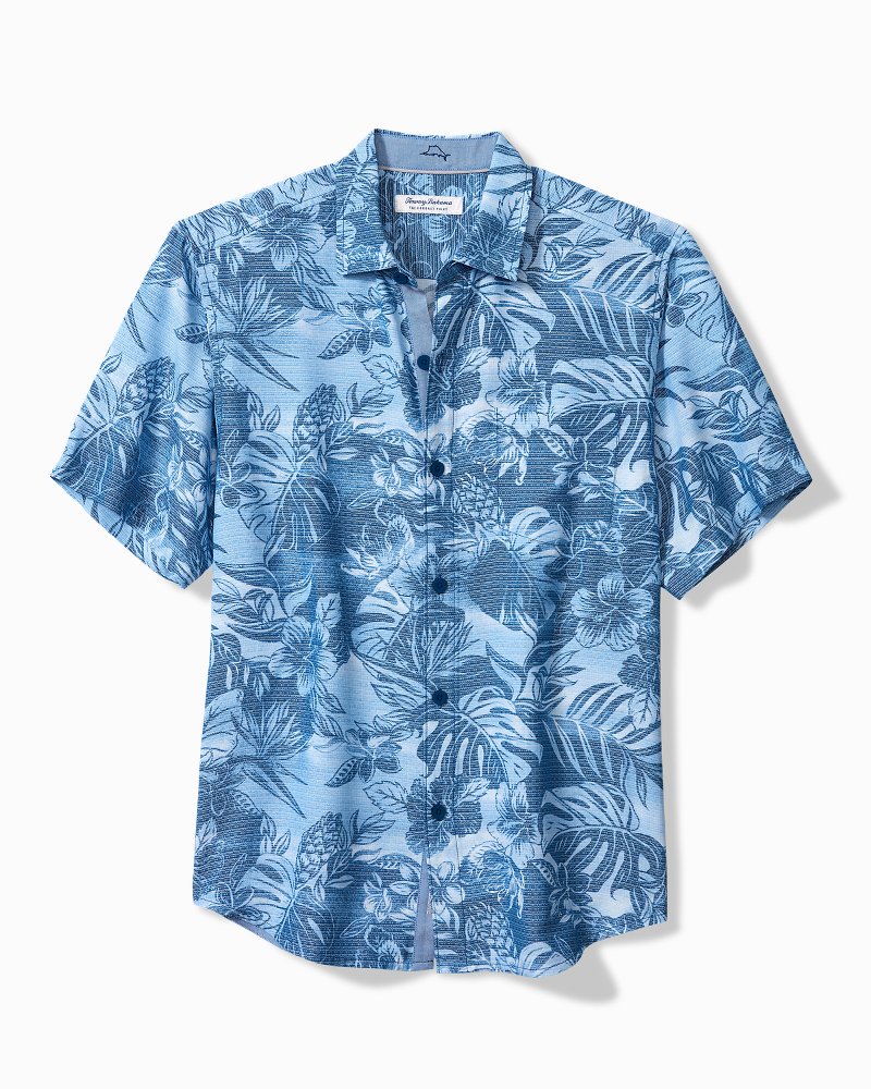 Big & Tall Coconut Point Ocean Escape IslandZone® Camp Shirt