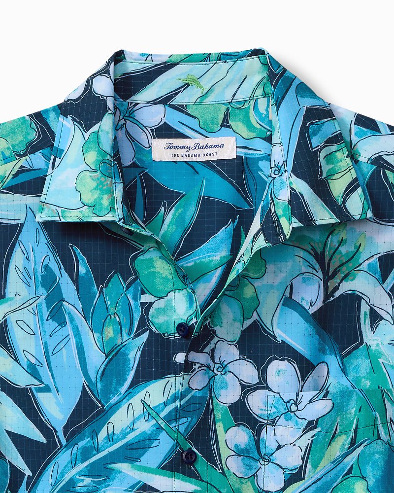 Big & Tall Bahama Coast Jungle Haven IslandZone® Shirt