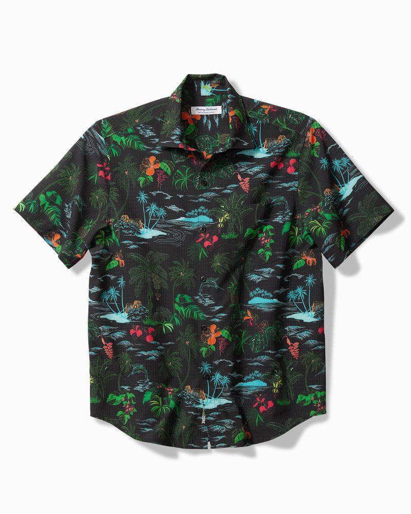 Big & Tall Bahama Coast Neon Shores IslandZone® Shirt