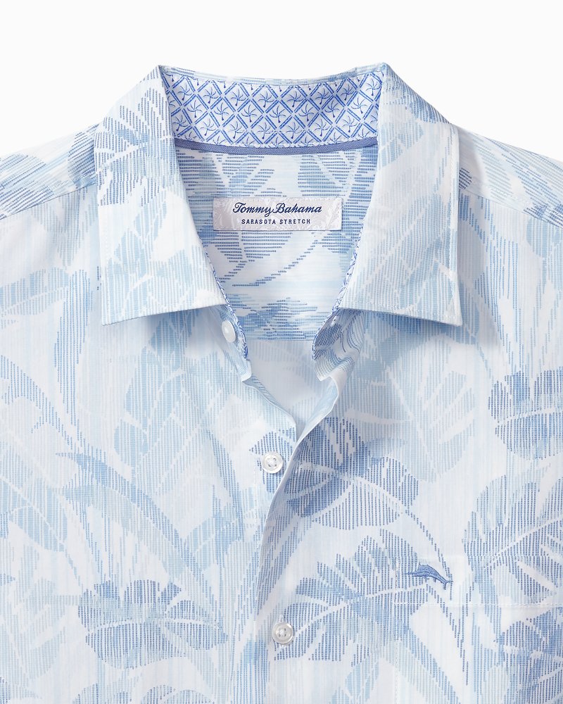 Big & Tall Sarasota Stretch Misty Fronds IslandZone® Shirt