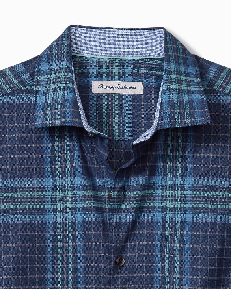 Big & Tall Lazlo Lux Montlake Check Long-Sleeve Shirt