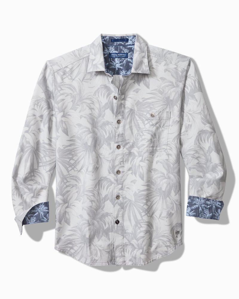 Big & Tall Canyon Beach Durango Palms Stretch Flannel Shirt